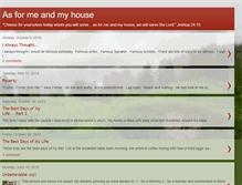 Tablet Screenshot of homejustforhim.blogspot.com