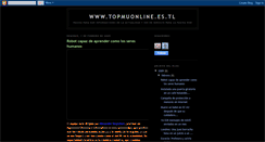 Desktop Screenshot of noticiastopmuonline.blogspot.com