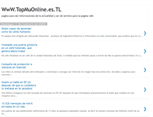 Tablet Screenshot of noticiastopmuonline.blogspot.com