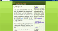 Desktop Screenshot of beeftotheheels.blogspot.com