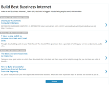 Tablet Screenshot of internetbuildsite.blogspot.com