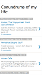 Mobile Screenshot of conundrumsofmylife.blogspot.com