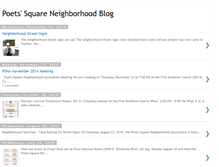 Tablet Screenshot of poets-square-neighborhood.blogspot.com