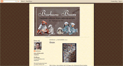 Desktop Screenshot of barbara-bears.blogspot.com