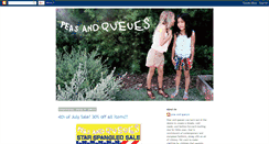 Desktop Screenshot of peasandqueues.blogspot.com