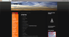 Desktop Screenshot of chemtrailnews.blogspot.com