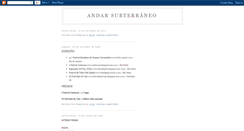 Desktop Screenshot of andarsubterraneo.blogspot.com