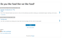 Tablet Screenshot of doyoulikefoodlikewelikefood.blogspot.com