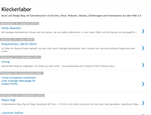 Tablet Screenshot of kleckerlabor.blogspot.com