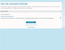 Tablet Screenshot of afacerirapide.blogspot.com