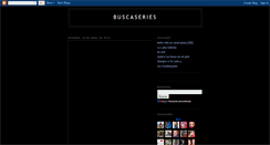 Desktop Screenshot of buscaseriies.blogspot.com