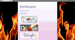 Desktop Screenshot of fotobizzarre.blogspot.com