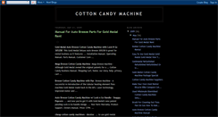 Desktop Screenshot of cotton-candy-machines.blogspot.com