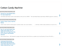 Tablet Screenshot of cotton-candy-machines.blogspot.com