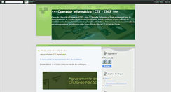 Desktop Screenshot of operador-cef-ebcf.blogspot.com