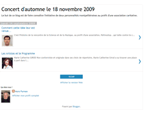 Tablet Screenshot of concertdautomne.blogspot.com