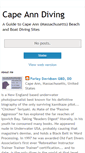 Mobile Screenshot of capeanndiving.blogspot.com