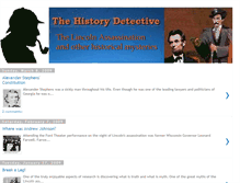 Tablet Screenshot of historydetective.blogspot.com