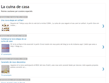 Tablet Screenshot of lacuinadecasa.blogspot.com