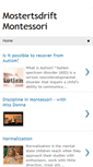 Mobile Screenshot of mostertsdriftmontessori.blogspot.com