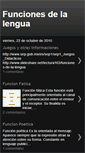 Mobile Screenshot of funciondelalengua.blogspot.com