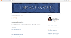 Desktop Screenshot of deborah-wright.blogspot.com