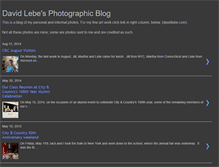 Tablet Screenshot of davidlebephoto.blogspot.com