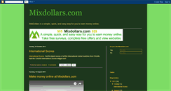 Desktop Screenshot of mix-dollars.blogspot.com