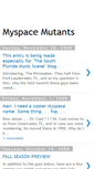 Mobile Screenshot of myspacemutants.blogspot.com