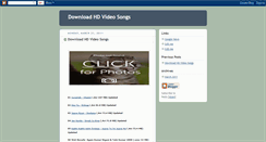 Desktop Screenshot of downloadhdvideosongs.blogspot.com