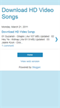 Mobile Screenshot of downloadhdvideosongs.blogspot.com