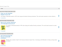 Tablet Screenshot of mommyscouponfairy.blogspot.com