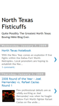 Mobile Screenshot of northtexasfisticuffs.blogspot.com