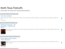 Tablet Screenshot of northtexasfisticuffs.blogspot.com