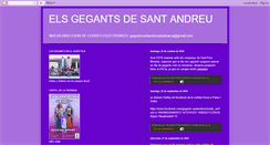 Desktop Screenshot of gegantssantandreu.blogspot.com