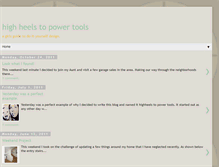 Tablet Screenshot of highheelstopowertools.blogspot.com