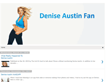 Tablet Screenshot of deniseaustinfan.blogspot.com