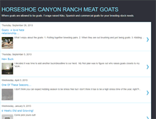 Tablet Screenshot of hcrmeatgoats.blogspot.com