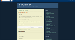 Desktop Screenshot of c-u-runclub-07.blogspot.com