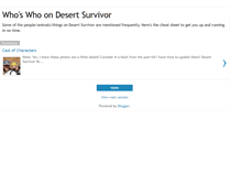 Tablet Screenshot of desertsurvivorcast.blogspot.com