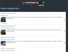 Tablet Screenshot of anjos-sangrentos.blogspot.com