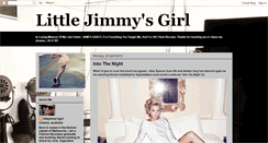 Desktop Screenshot of littlejimmysgirl.blogspot.com