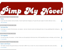 Tablet Screenshot of pimpmynovel.blogspot.com