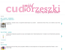 Tablet Screenshot of cudmiodiorzeszki.blogspot.com