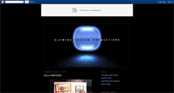 Desktop Screenshot of glowingscreen.blogspot.com