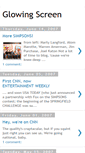 Mobile Screenshot of glowingscreen.blogspot.com