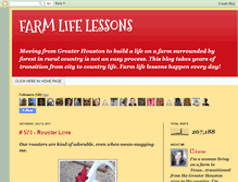 Tablet Screenshot of farmlifelessons.blogspot.com