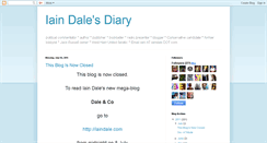 Desktop Screenshot of iaindale.blogspot.com