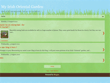 Tablet Screenshot of irish-oriental.blogspot.com