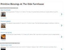 Tablet Screenshot of primitiveblessingsattheoldefarmhouse.blogspot.com